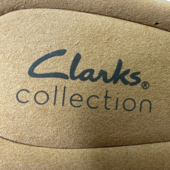 Clarks Collection Women’s Metallic Floral Platform Heeled Sandals - Picture 9 of 10